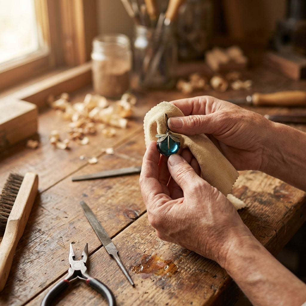 Spherical Dragonfly Earrings in Antique Gold
