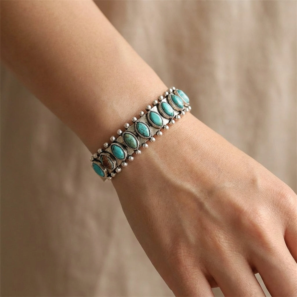 Vintage Turquoise Stone Bracelet