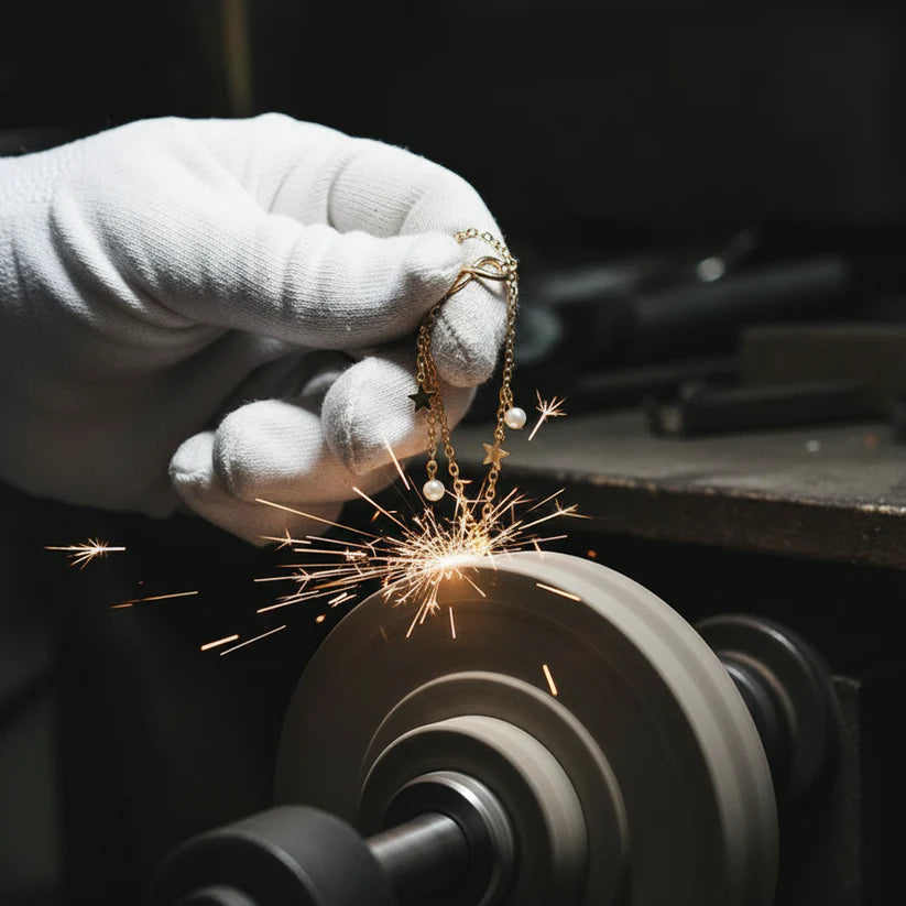 Infinity Anklet Bracelet + Pearls and Stars