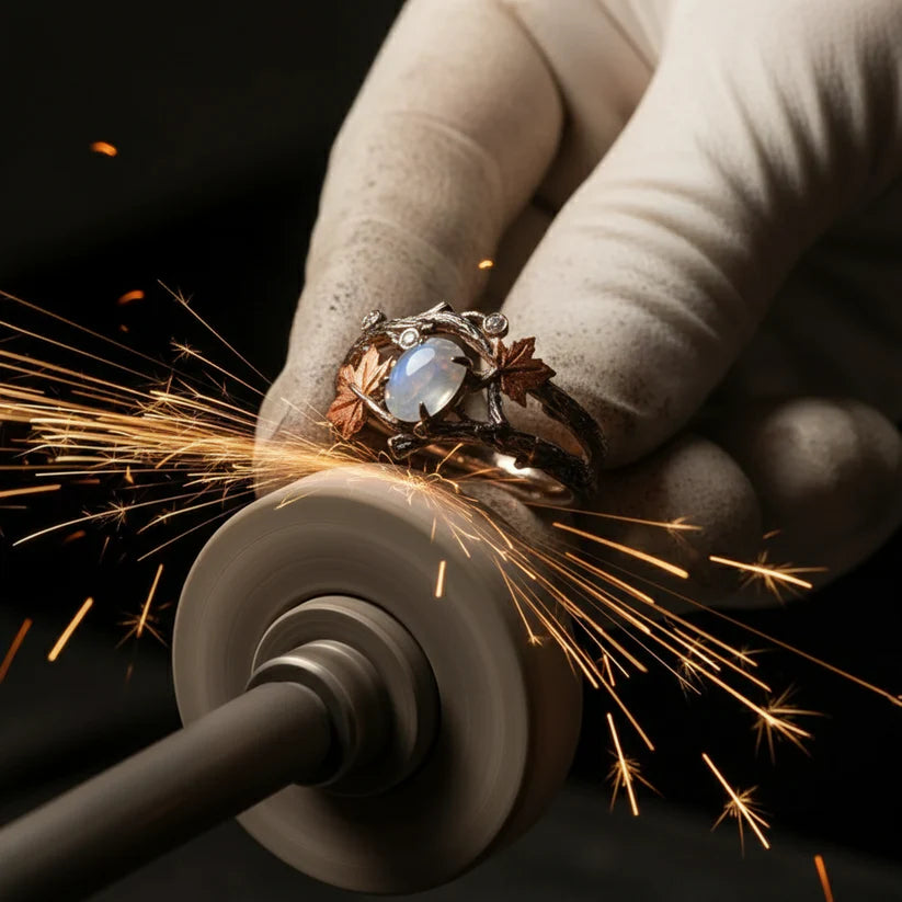 Nature Moonstone Ring