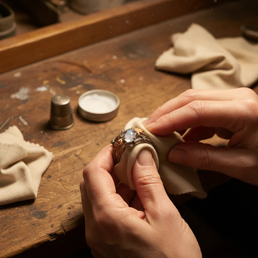 Nature Moonstone Ring